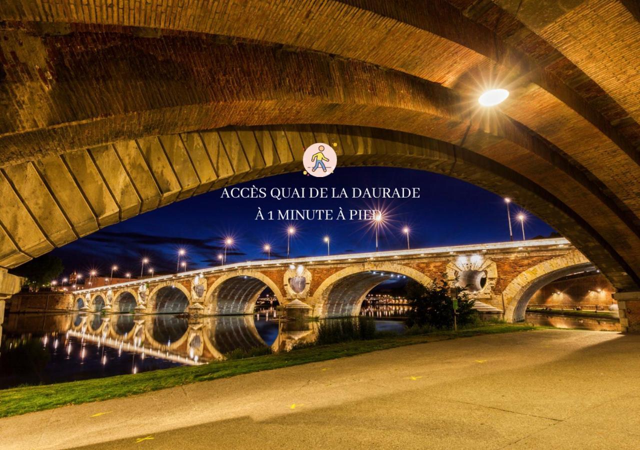 404 - Wonder Appart - Vue Garonne - Tuluza Zewnętrze zdjęcie