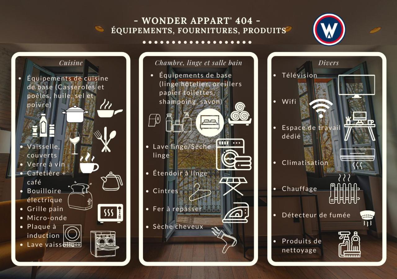 404 - Wonder Appart - Vue Garonne - Tuluza Zewnętrze zdjęcie